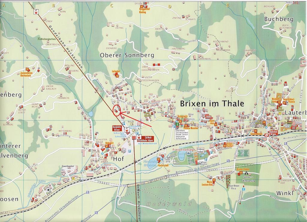 Gaestehaus Hofer Brixen im Thale Exteriér fotografie